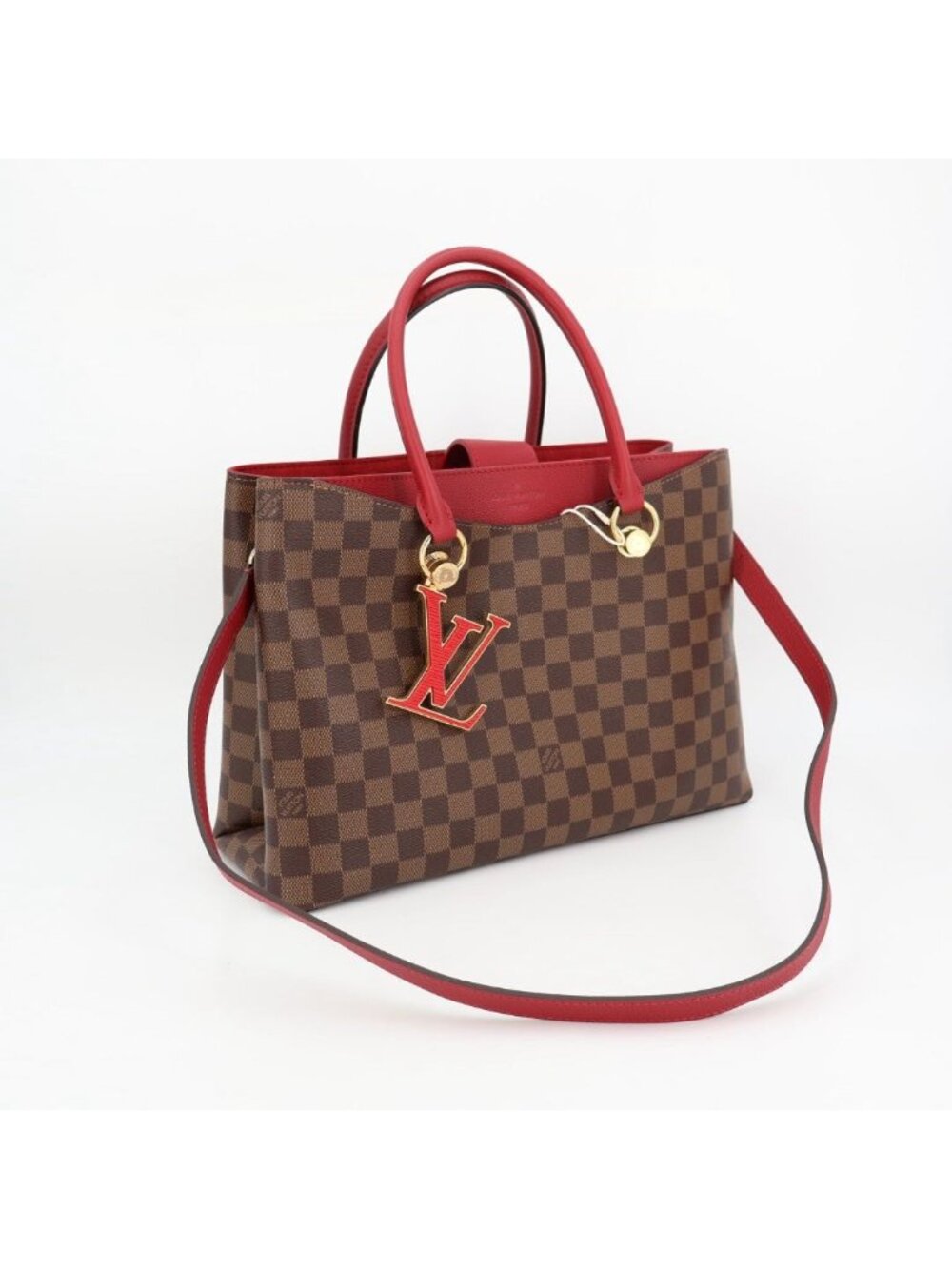 Louis Vuitton Shoulder Bag Damier LV Riverside